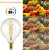 Ampoule LED E27 NETTLIFE G125 4 W Filament 2000K blanc chaud