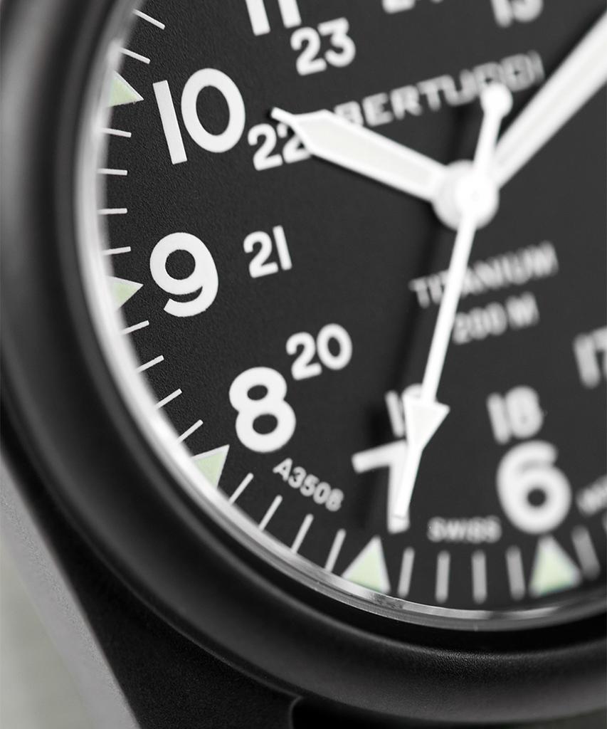 Beleutuchi A-2T Vintage Titanium Field Watch 12028
