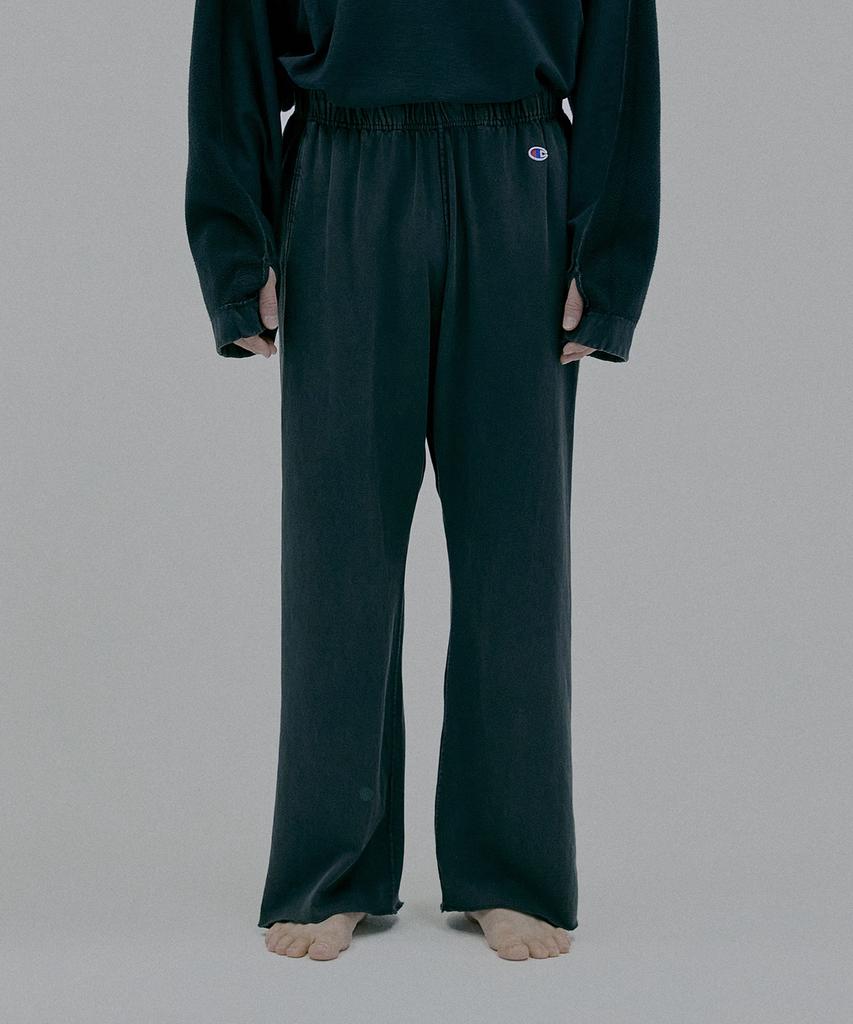 CHAMPION X N.Hollywood Side Terry Sweatpants Off Black