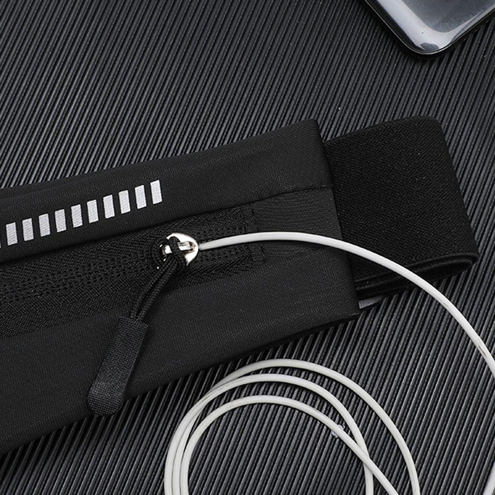 Men Women Adjustable Exercise Gym Phone Pouch Waist Pack Sports Bag Waist Bag