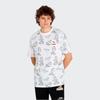 Puma Мужская футболка с круглым вырезом и круглым вырезом с принтом X Garfield Sport Life Series, белые 534434-02