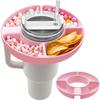 1 PCS Snack Bowl for Stanley 40oz Tumbler with Handle, Tumbler Snack Tray Compatible with Stanley Cup 40oz with Handle