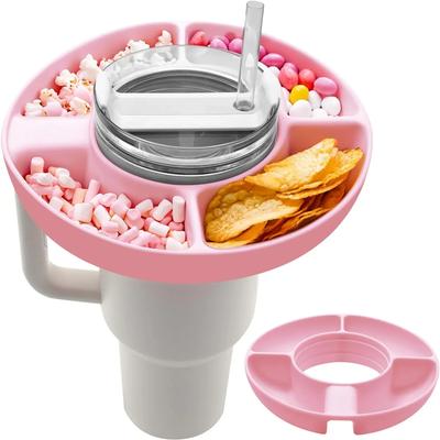 1 шт. миска для закусок для стакана Stanley 40 унций с ручкой, поднос для закусок для стакана, совместим с чашкой Stanley 40 унций с ручкой