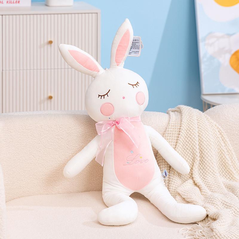 Игрушка Плюшевый Кролик с Набивкой из PP Хлопка для Милого Детского Декора Спальни Подарок