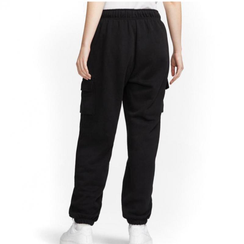 Nike Женские брюки-карго из флиса со средней посадкой S Club DQ5196 010