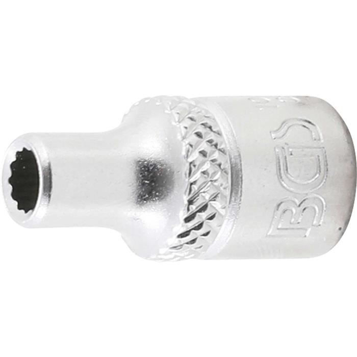 Douille pour clé - BGS - 6,3 mm 1/4 - Douze pans - Acier chrome-vanadium
