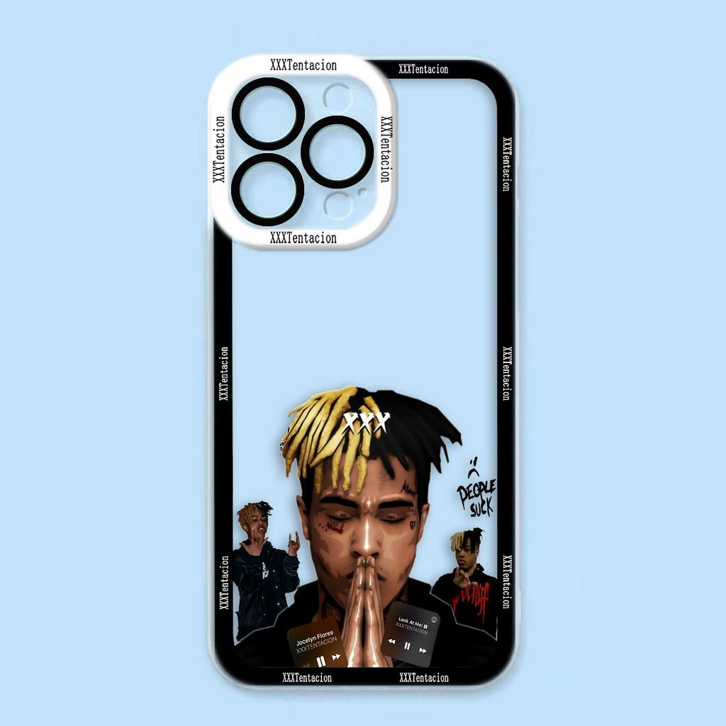 Чехол для телефона Rapper 17 X-XXXTentacion Прозрачный для Realme 15 5 6 7 7I 8 8I 9 9I 10 11 12 NOTE 70 C75 C71 C67 C65 C55 C53 C35 C33 Чехол