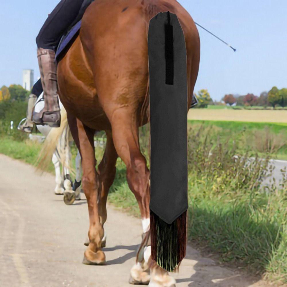 Нетканый материал Защита хвоста лошади Сумка для хранения хвоста лошади Аксессуары для лошади Чехол для хвоста лошади
