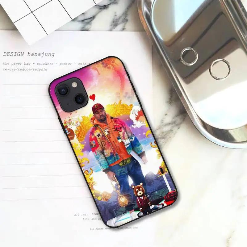 Чехол для телефона RUICHI Kanye West для iPhone 11 12 Mini 13 Pro XS Max X 8 7 6s Plus 5 SE XR