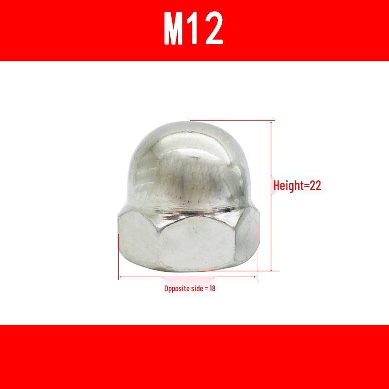 Декоративная гайка и заглушка для винта в форме колпачка M5-M16