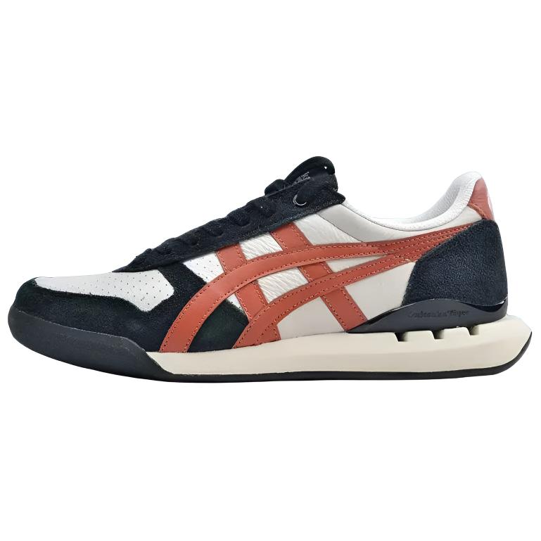 ONITSUKA TIGER Ultimate 81 Удобные Универсальные Сбалансированные Легкие Дышащие Прочные Низкие Повседневные Кроссовки Унисекс Черные 1183C074-251