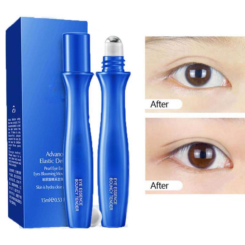 1 шт. Роликовая эссенция для кожи вокруг глаз с гиалуроновой кислотой, против отечности, темных кругов, укрепляющая кожу, сыворотка для кожи вокруг глаз, уход за кожей вокруг глаз