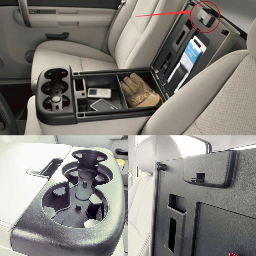 Крышка-защелка подлокотника центральной консоли подходит для Chevy Silverado 1500/2500HD Tahoe Yukon