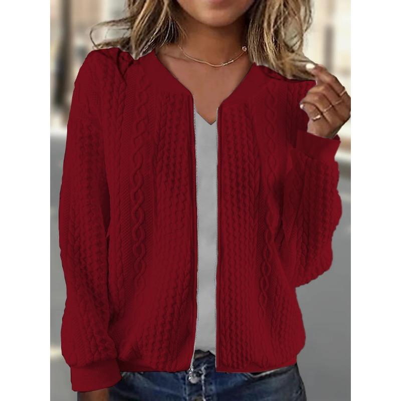 Куртка-бомбер, топы, женские трендовые элегантные пальто, осенняя одежда, зимняя повседневная короткая куртка с длинными рукавами, однотонный блейзер