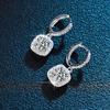 2ct Moissanite Diamond Huggie Hoop Earrings For Women Sterling 925 Silver Dainty Hoop Drop Dangle Earring Fine Jewelry