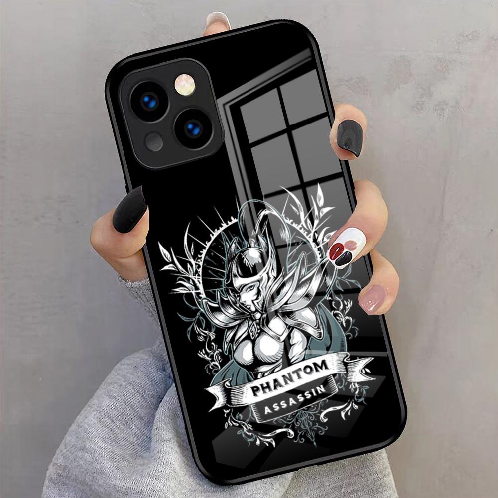 Чехол для телефона Dota 2 для iPhone 17 Pro Max 16 15 14 Pro Max 13 11 X Xs Xr 8 7Plus Стеклянная крышка