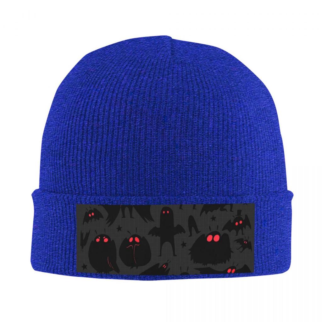 Cute Cryptids MothUnisex Pattern Warm Knitted Cap Fashion Bonnet Hat Autumn Winter Outdoor Beanies Hats for Unisex Adult