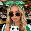 Bow Soccer Fan Hair Band Rabbit Ear Fan Cheering Hair Hoop Football Headband  Celebration