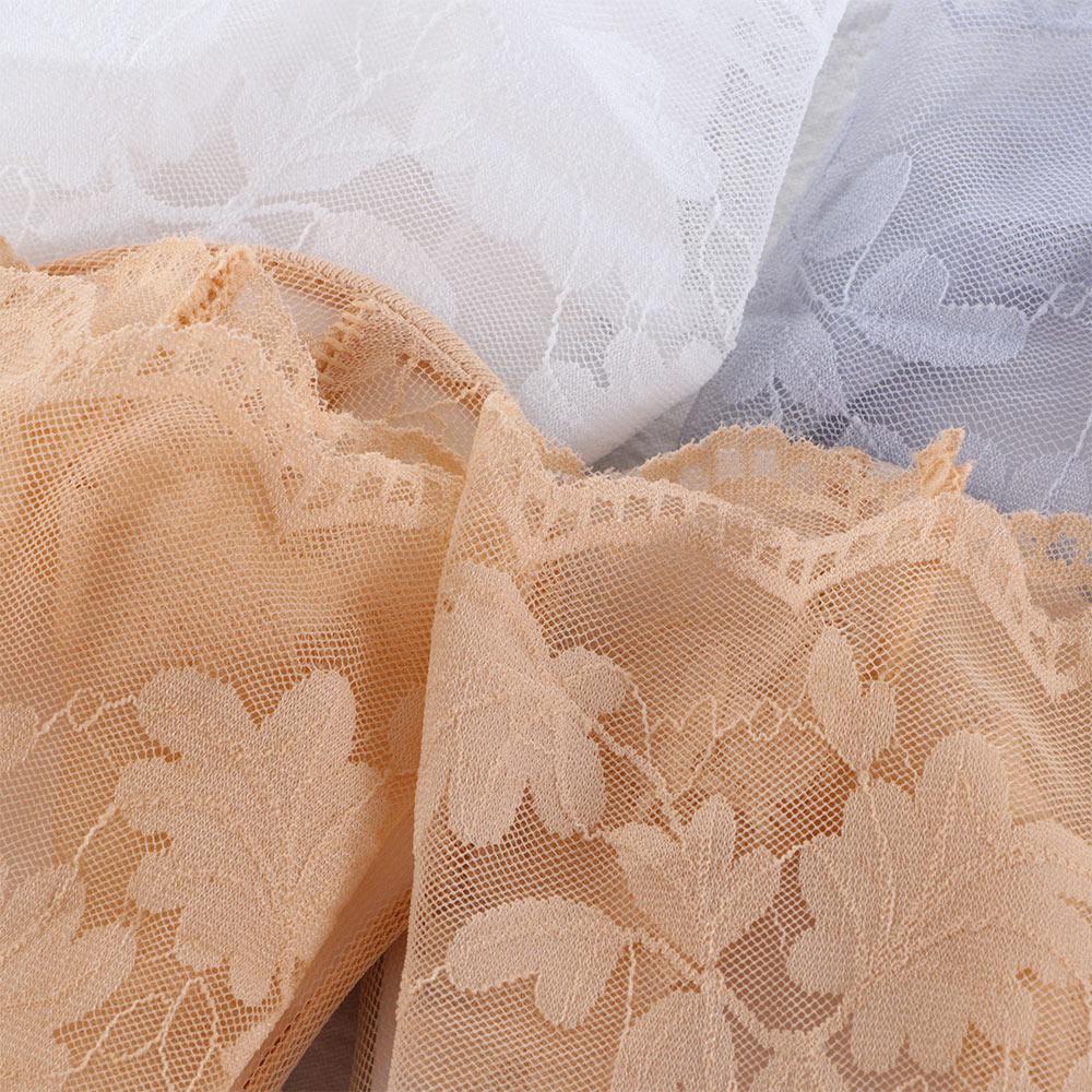 Trendy Lace Spring and summer Cotton Accessories Shallow mouth Leaves socks Mesh hosiery Boat socks