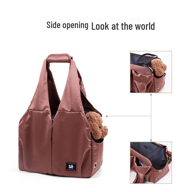 Portable Cat & Dog Carrier: Breathable, Large-Capacity Handbag/Backpack