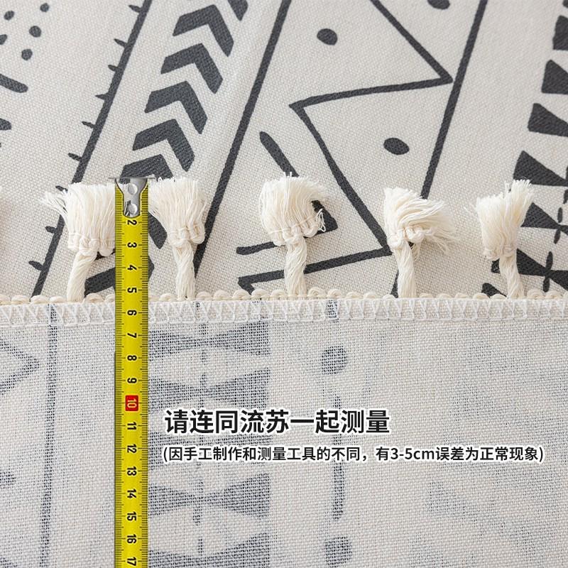 Waterproof Oil-Resistant Tablecloth Anti-Slip Dustproof Decorative Dining Cover Kitchen Living Room Outdoor Use