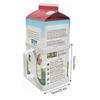 Easy to Clean Carton Holder Reusable Juice Box Holder Reusable Half Gallon Milk Carton Holder for Seniors Coffee Shops for Home