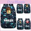 Стильный рюкзак Roblox для детей с ярким мультяшным рисунком и большим объемом