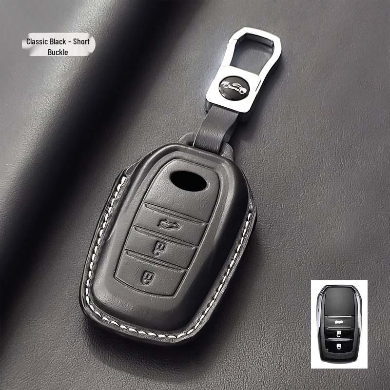 Чехол для ключей Toyota для Camry, RAV4, Corolla, Avalon, Highlander, Levin, Venza - Натуральная кожа