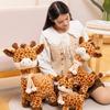 Cute Giraffe Plush Doll High Quality Short Plush Stuffed Animal Scarf Toy For Children