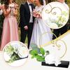 Wedding Flower Stand Artificial Flowers Decoration, Backdrop Decor, Elegant Display Birthday