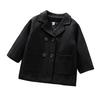 Outerwear Baby Black [Misia Luxury] Coat, Polyester, Boys, Boys, Kids, Children, Winter, Outerwear, Thick, Warm, Stylish, Fashionable, [20487-20516]