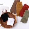 Fashion Women Japanese Cotton Unisex Men Two Toe Socks Split Tabi Socks Flip Flop Hosiery