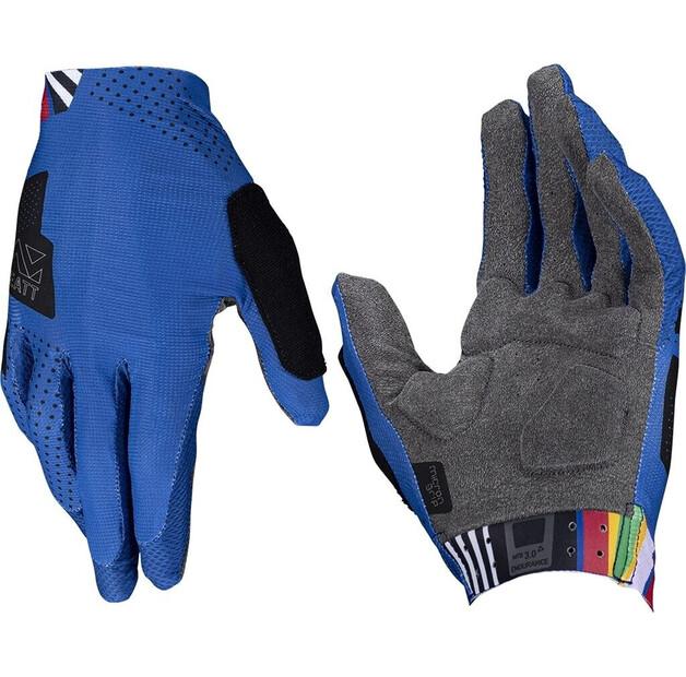 Велосипедные перчатки Leatt 3.0 Endurance (синие)