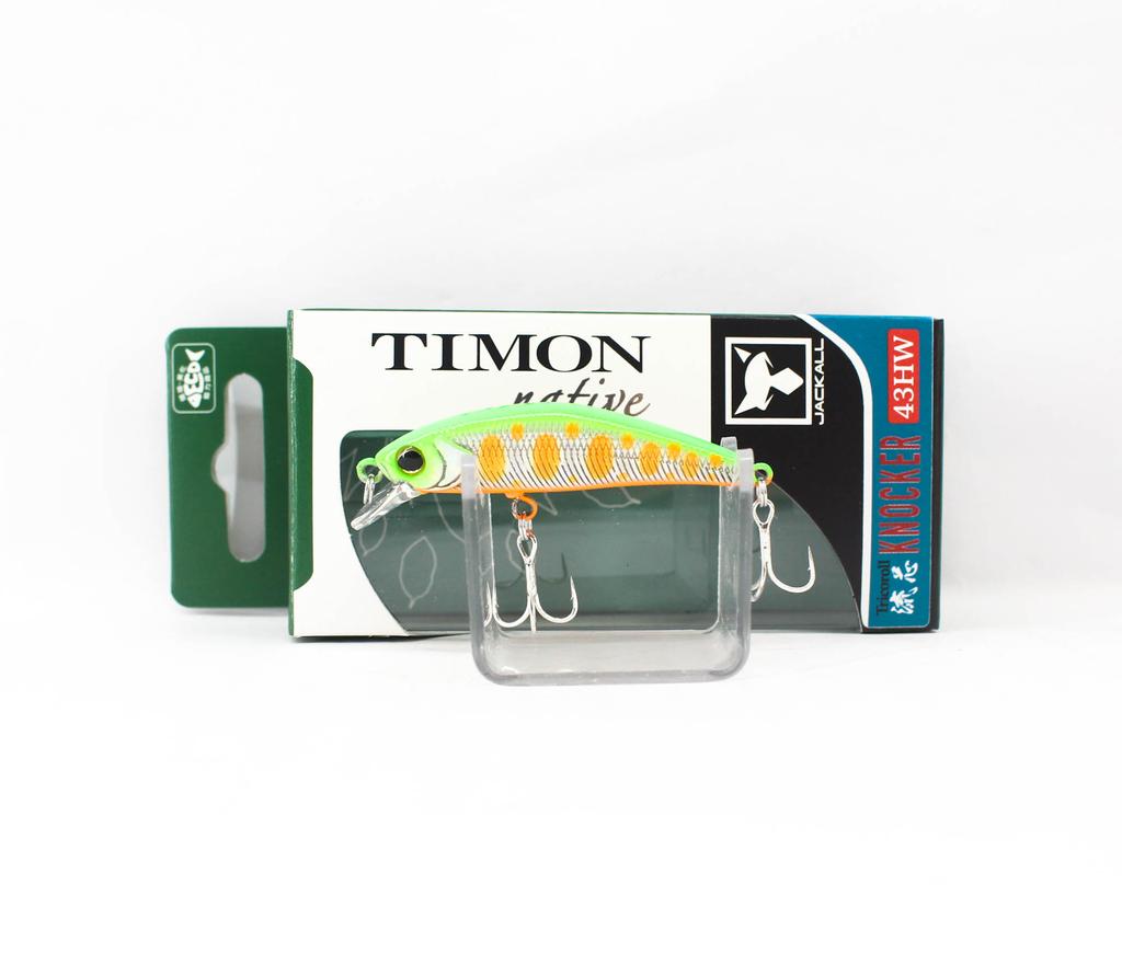 Jackall Timon Ryushin Knocker 43 HW Тонущая приманка Лайм Ямамэ (0501)