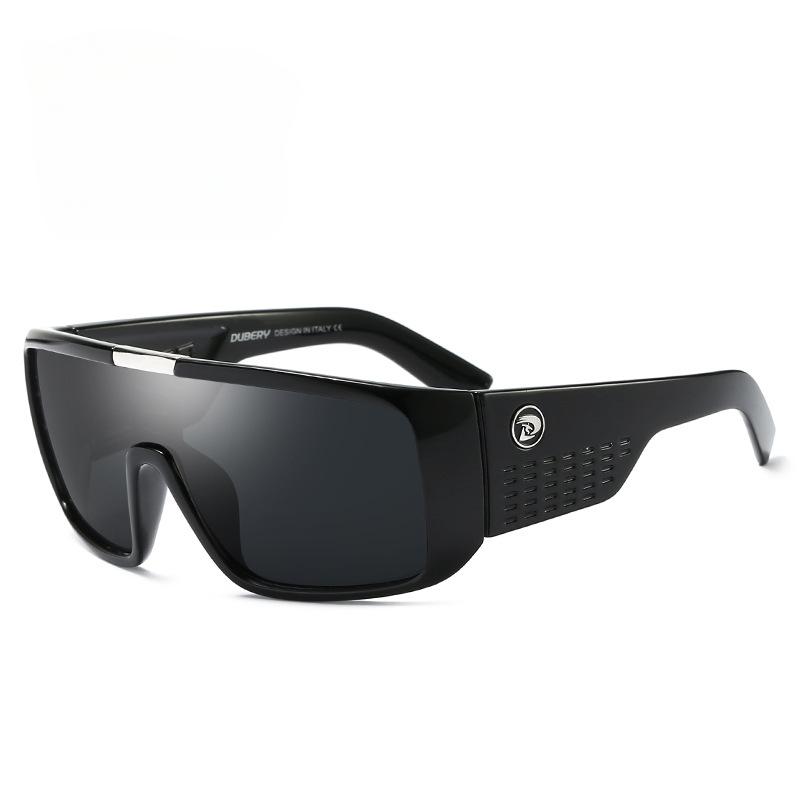 Sunglasses Big Glasses Frame One-piece Lens Cycling Sports Goggles Windproof Sand Sunglasses