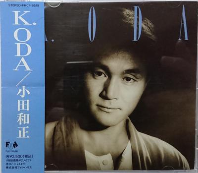 CD KAZUMASA ODA - K.ODA FHCF9519 Fun House 1995 Япония Рок Б/У