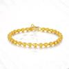 Sand Bead Fashion Bracelet Delicate Glossy Scrub Round Bead Women's Valentine's Day Scrub Round Bracelet