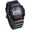 Casio Мужские часы G-SHOCK GWX-5600-1JF [G-SHOCK G-LIDE MULTIBAND6] круглые черные цифровые из смолы