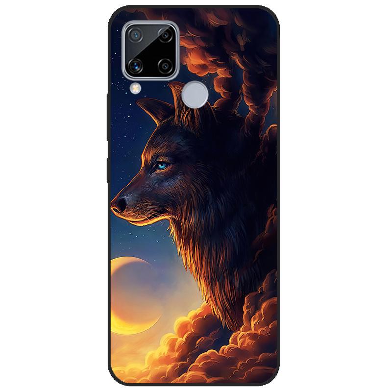Для OPPO Realme C15 Чехол Силиконовый Мягкая Задняя Крышка Чехол для Телефона Для Realme C15 C 15 Funda Силиконовый Чехол Для Realme C15 Чехол Coque