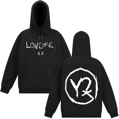 Yungblud Lowlife Логотип Альбома Худи Осень Зима С длинным рукавом Модный Хип-хоп Худи Мужчина Женщина Оверсайз Харадзюку Пуловер