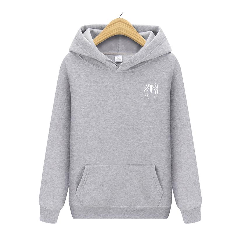 Весенне-осенняя женская толстовка с принтом паука, повседневный пуловер большого размера, популярная толстовка, трендовая одежда унисекс