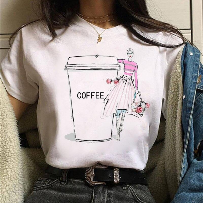 Summer Trend Letter Print Fashionable Loose Round Neck Pure Cotton Short Sleeved Top T-Shirts Women’s