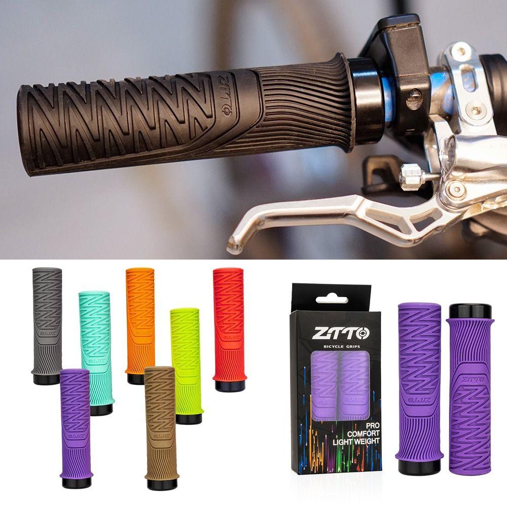 33mm MTB Grips ZTTO Bike Handlebar Accessories Universal Lock-on Grip Mountain Bike Parts