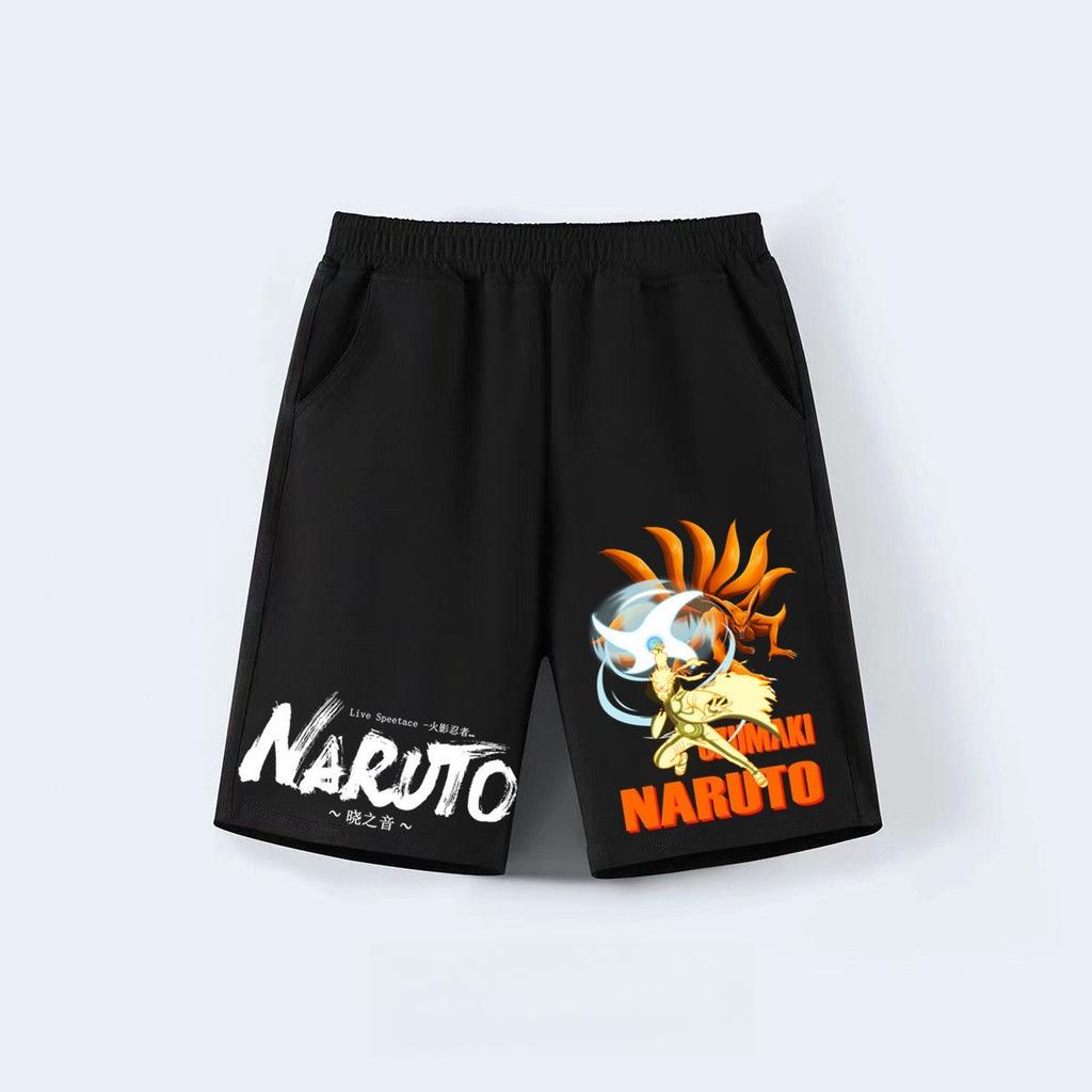 Naruto Men's Shorts for Summer Outerwear Cotton Shorts for Outdoor Activities Anime Casual Sports Pants 2026 New Design