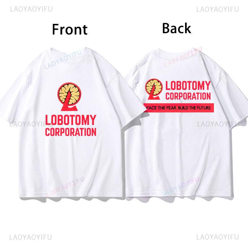 Lobotomy Corporation Gamer Lover Ropa De Mujer Graphic Tshirts Hot Sale Cheap Print Shirt Unisex Polyester Gothic Y2k Clothes