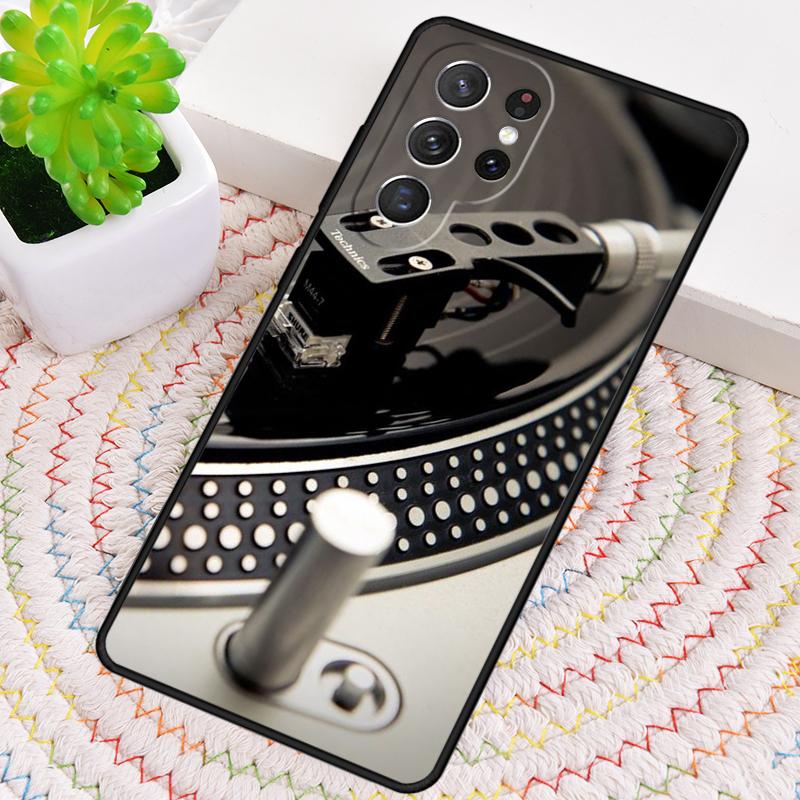 Виниловая DJ-пластинка Арт ТПУ Чехол для телефона Для Samsung Galaxy note 10 pro S26 S25 S24 S23 S22 Ultra Plus S21 FE S20 Ударопрочный Чехол