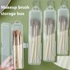 1 шт. с чехлом коробка для хранения кистей для макияжа карандаш для бровей столовые приборы палочки для еды косметические инструменты