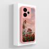For Realme 15 Pro 5G Phone Case Pretty Flowers Patterns Soft Liquid Silicone Full Coverage Cover For Realme15 Shockproof Bumper