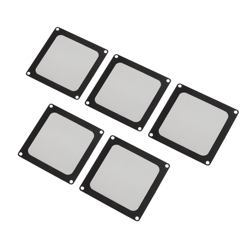 5PCS Reusable PC Chassis Dust Filter 90x90mm PC Dust Filter PC Chassis Fan Cover DIY PC Case