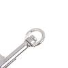 Dual Head D Ring Marine Snap Hook Clip Swivel Bolt Stainless Steel Heavy Duty for Diving Underwater Use